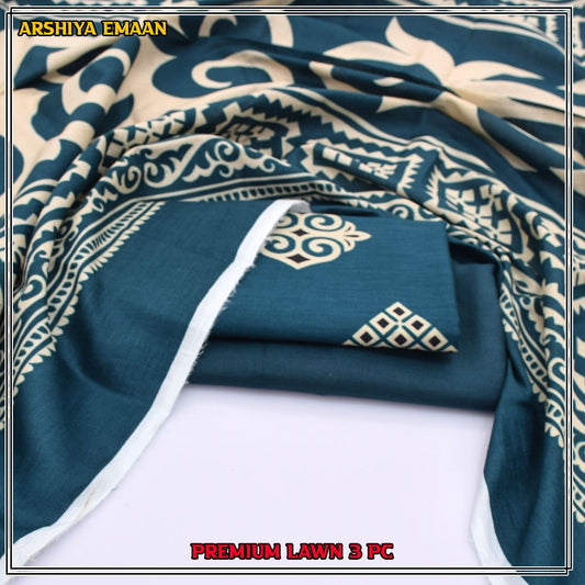 3PC | Arshiya Emaan | High Quality Lawn