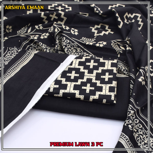 Arshiya Emaan | 3Pc Printed Suit